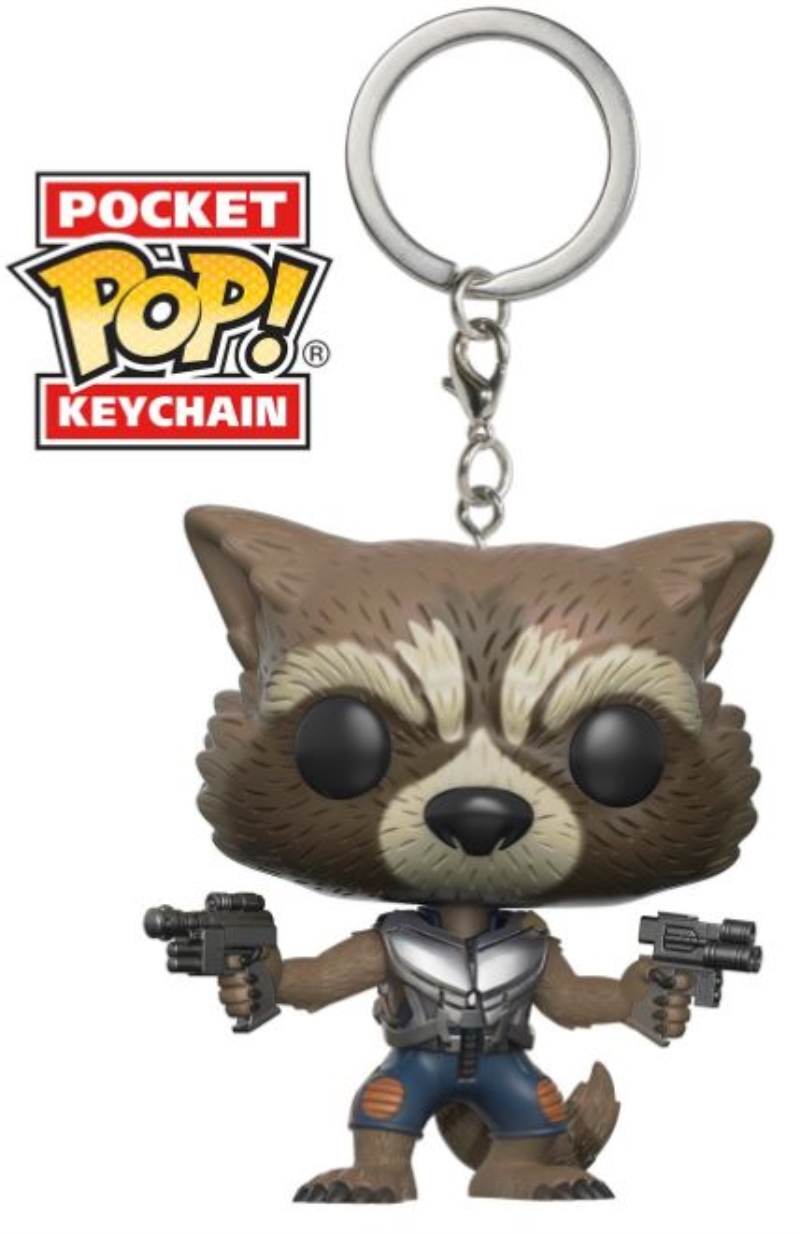 FUNKO ACTION FIGURES FUNKO POP KEYCHAIN GOTG 2: ROCKET
